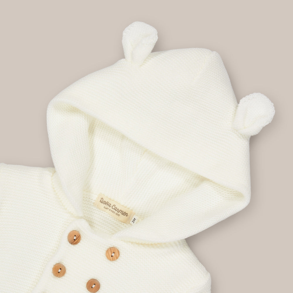 Chaqueton Bebé Orejitas Azul