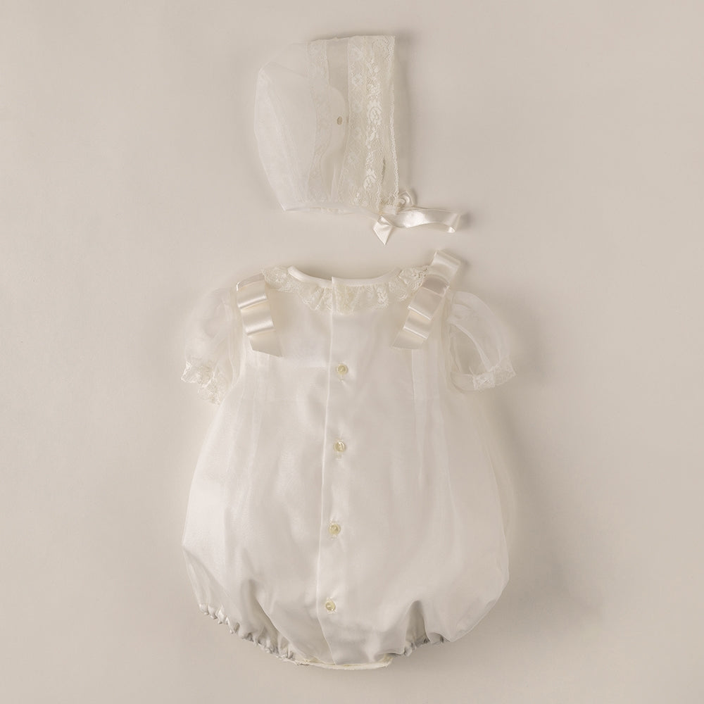 Pagliaccetti Battesimo Altro Cuffietta Bodoque