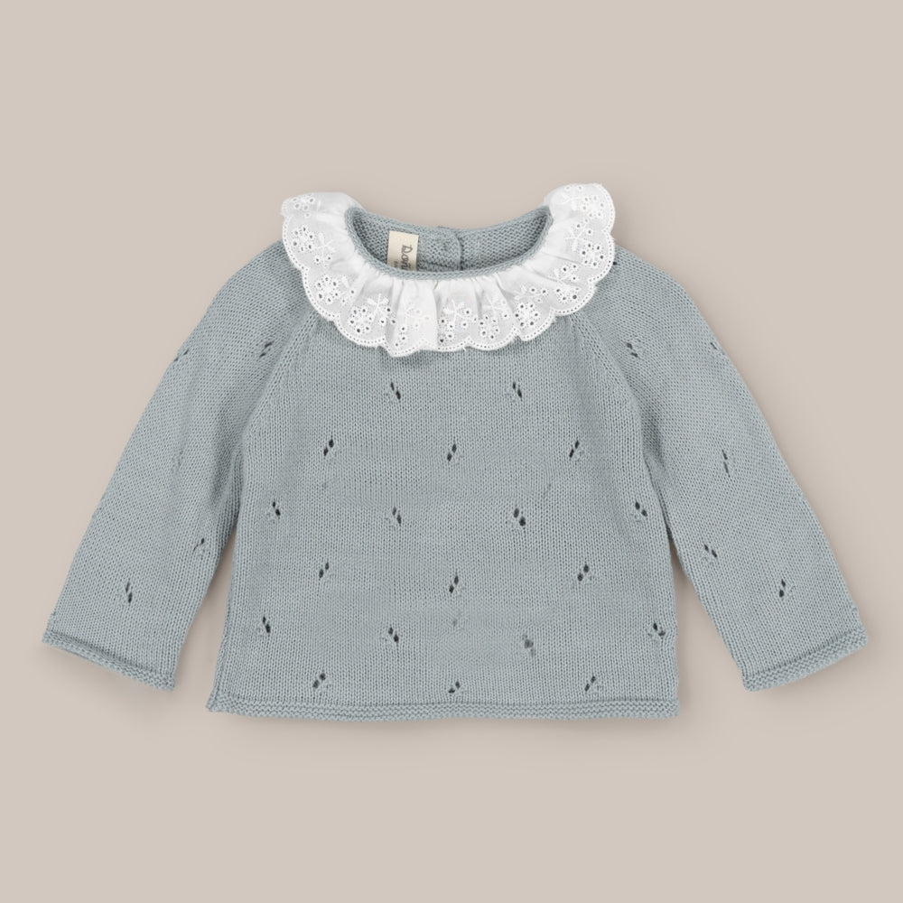 Weiden-Babypullover