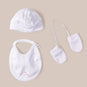Conjunto Bebé Algodón Tres Piezas Lunar