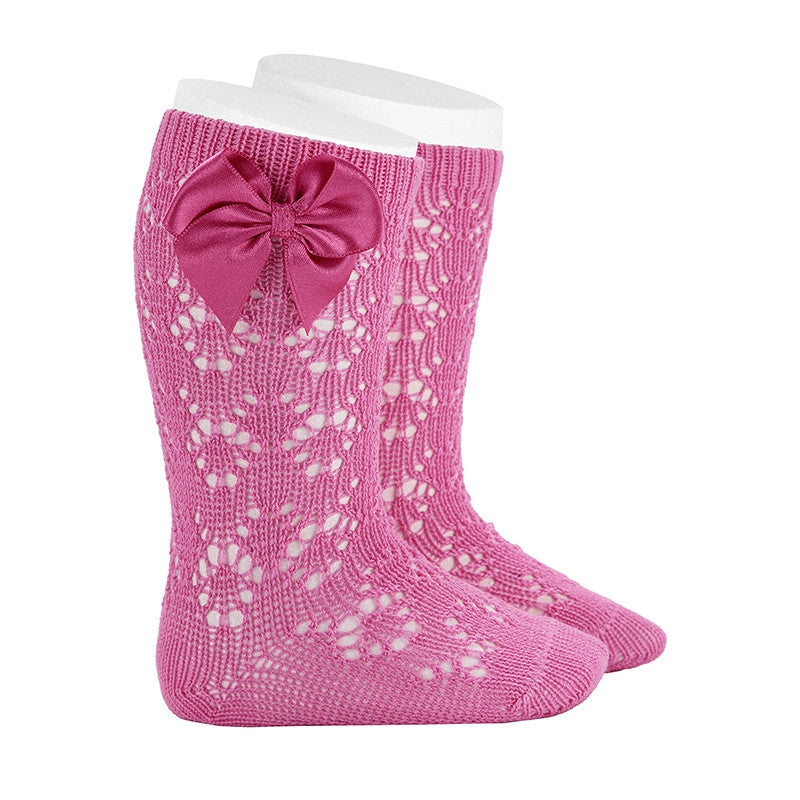 knee high socksSport Calada ribbon Prickly pear