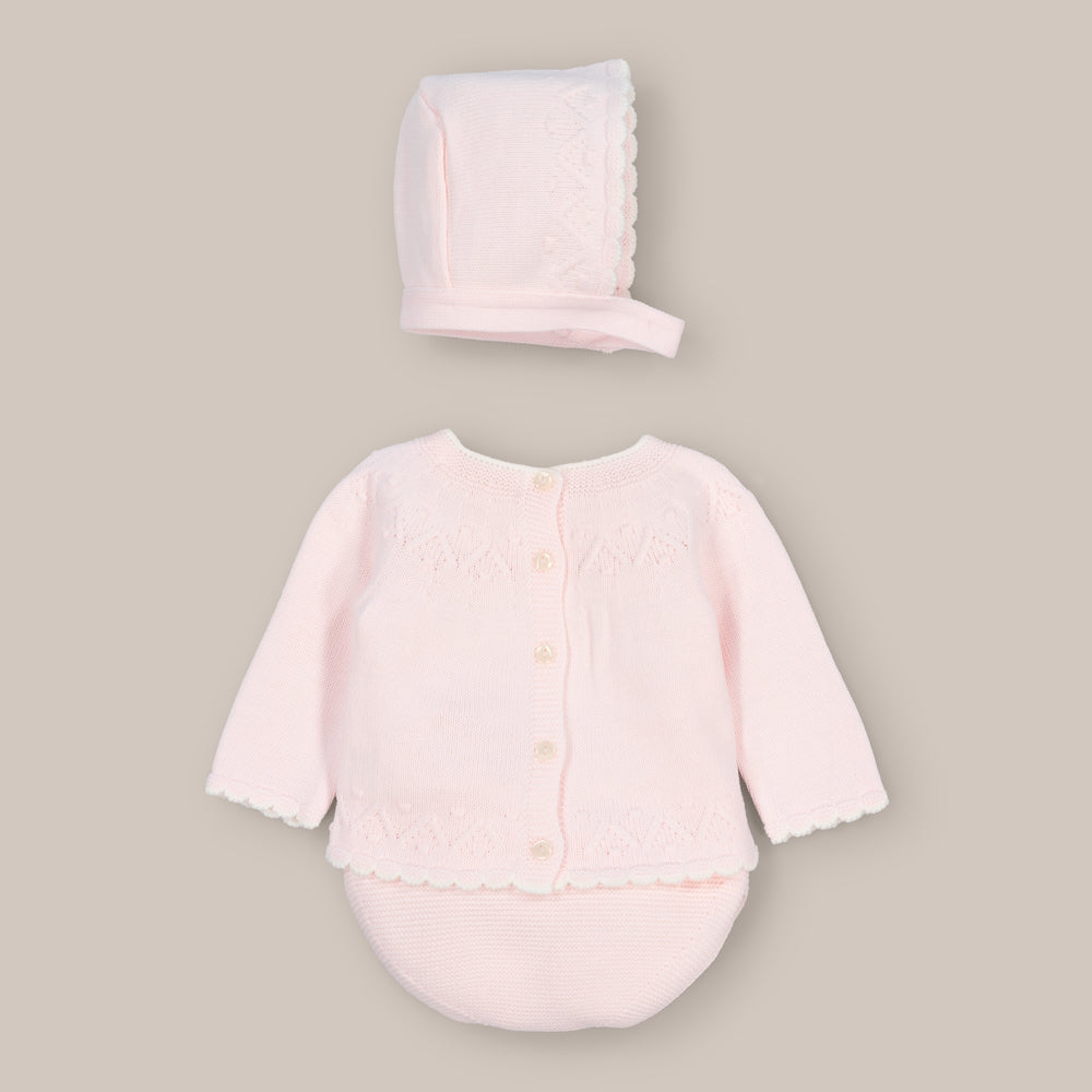 Conjunto Punto Bebé Ola Azul