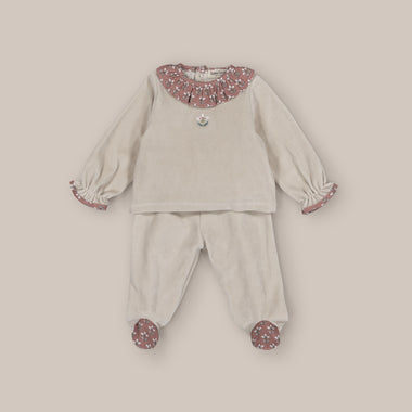Conjunto Bebé Terciopelo Amelie