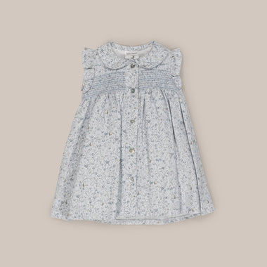 Long Baby Dress Smock Poodle