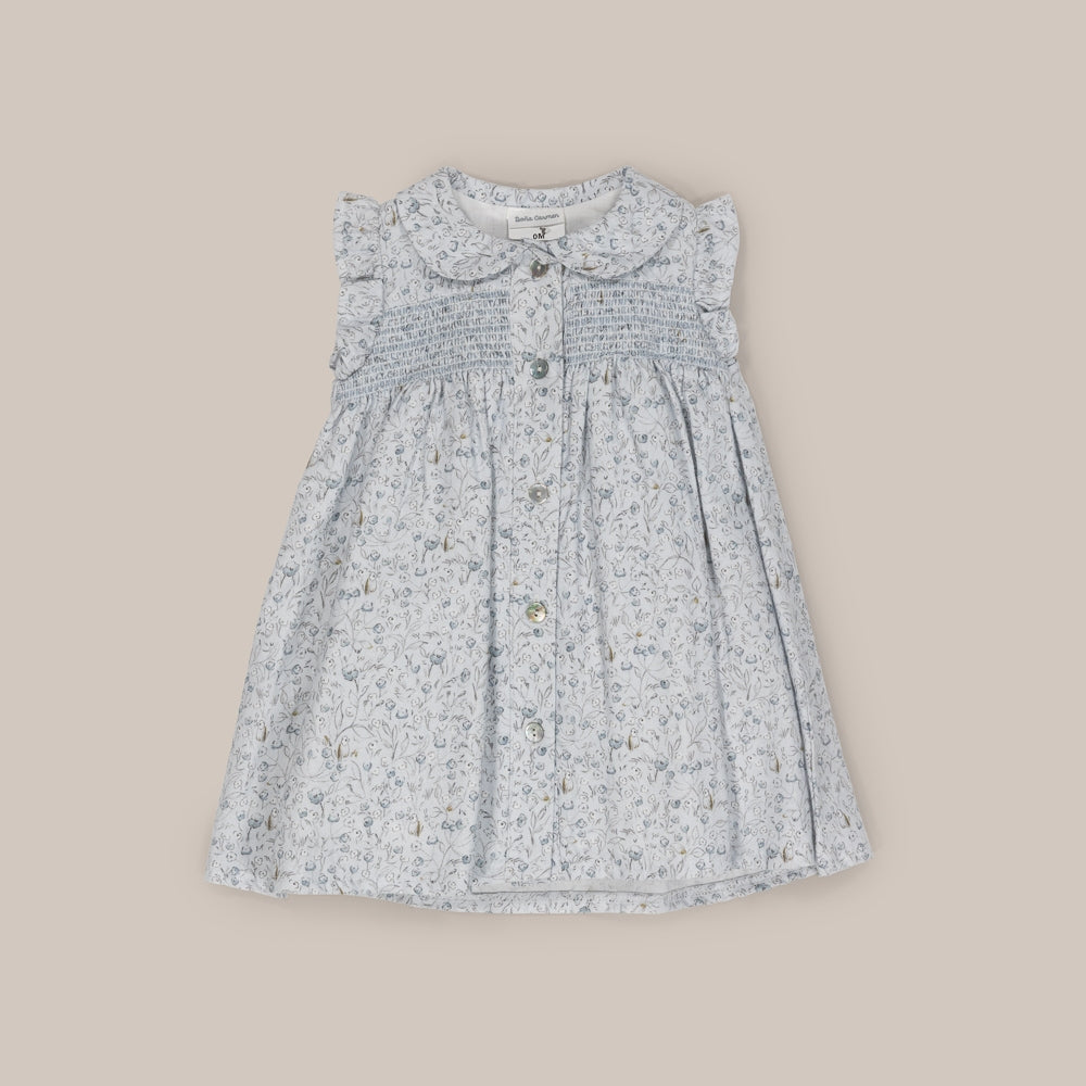 Long Baby Dress Smock Poodle