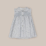 Long Baby Dress Smock Poodle