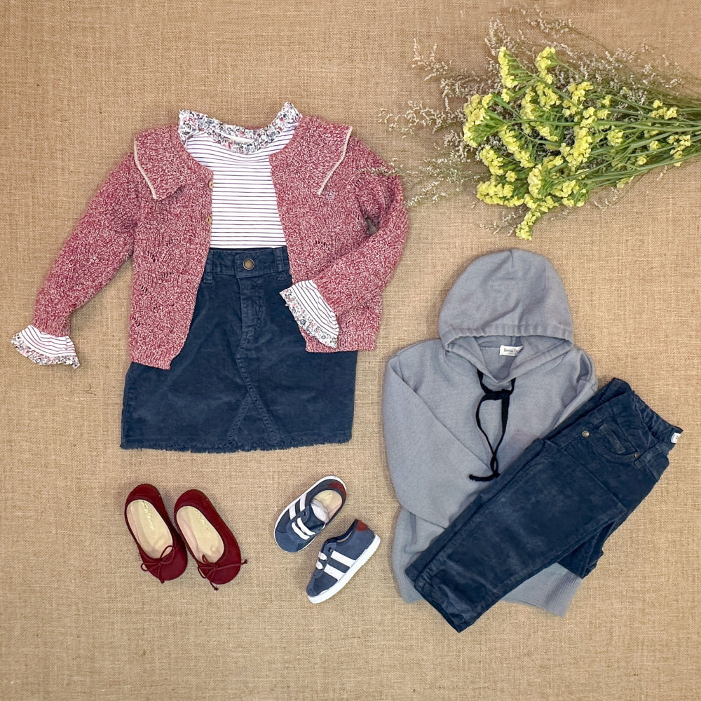 Chaqueta Niña Grana