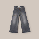 Pantalon Vaquero Niña Ancho Denim
