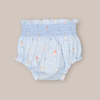 baby bloomer Smock Patitos