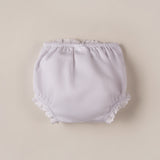 baby bloomer Piqué Puntilla