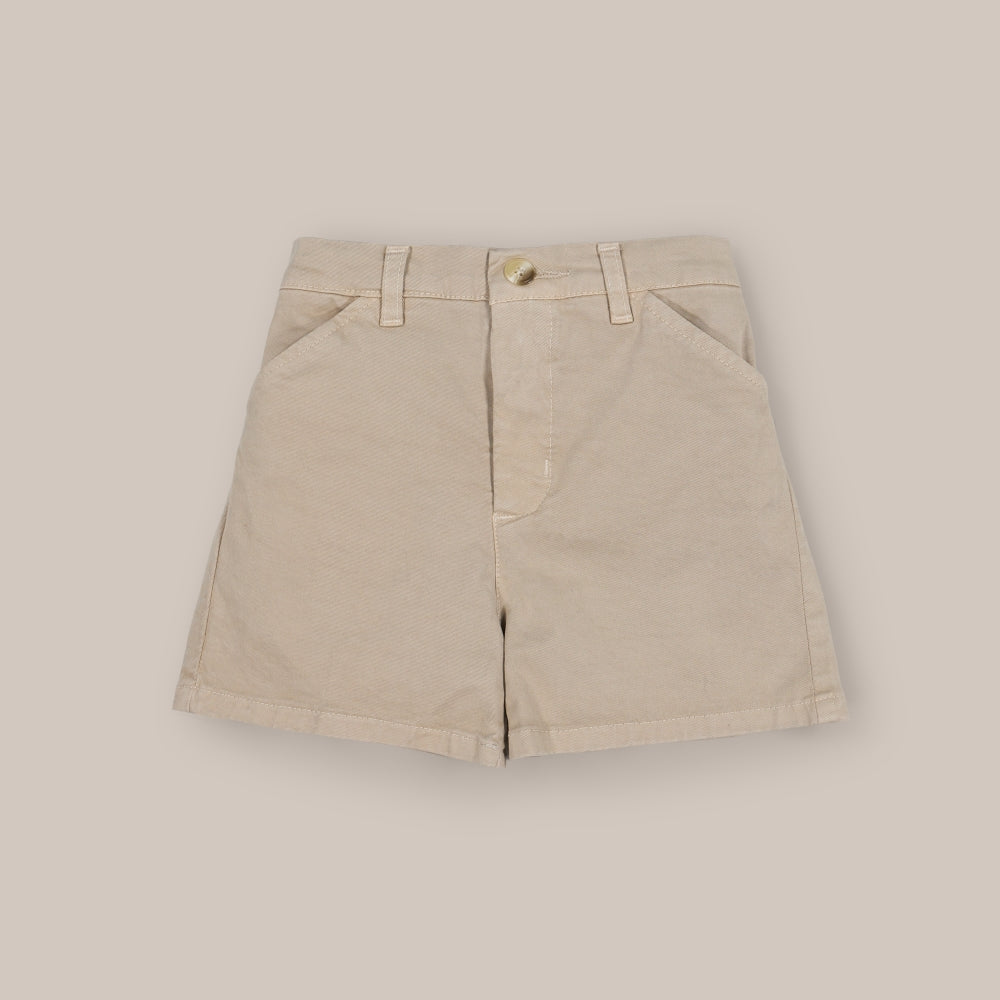 Bermuda Bebé Gabardina