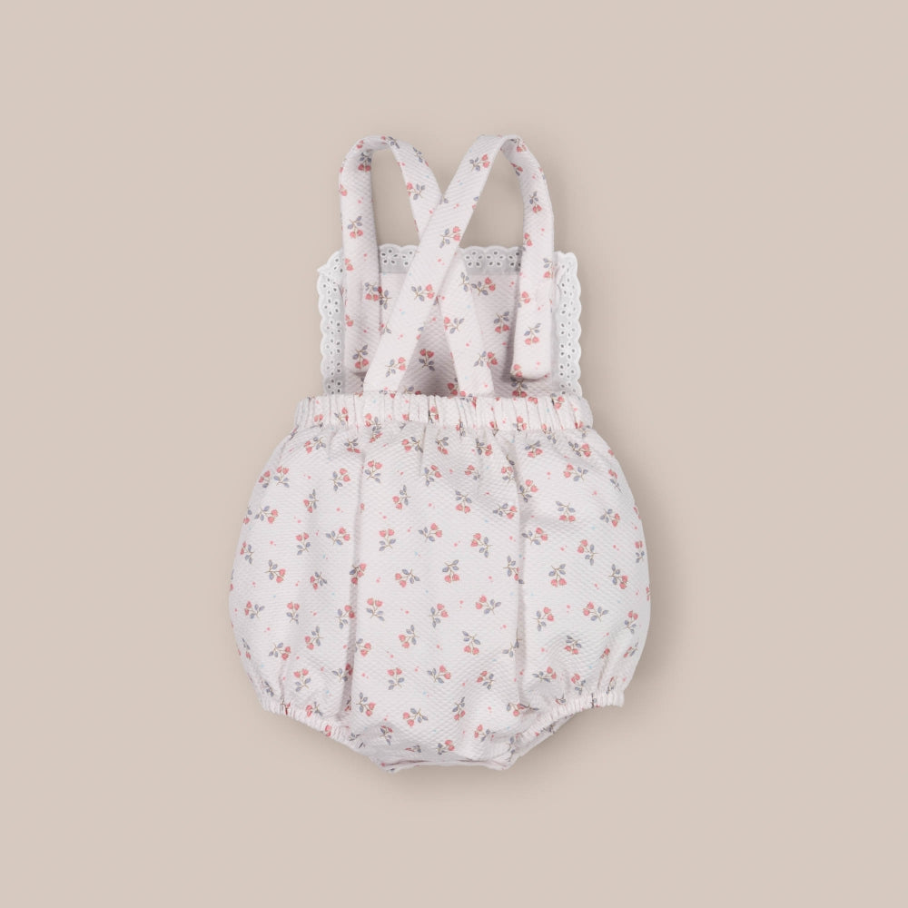 Jardineira  Piqué Tulipa