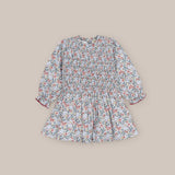 Vestito Ragazza  Smock Fioritura
