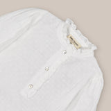 Blusa Niña Volante Plumeti