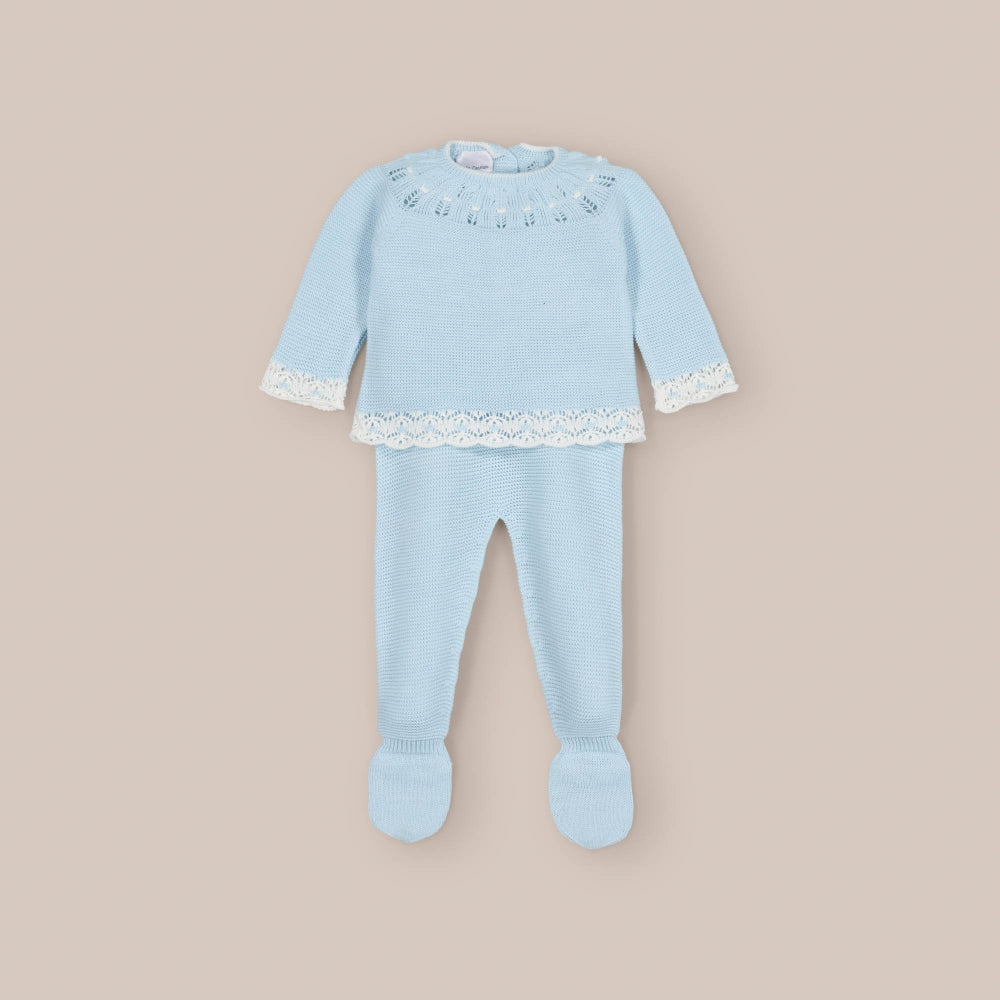 Conjunto de malha bebé Maio