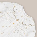 baby dress set baby Smock goose