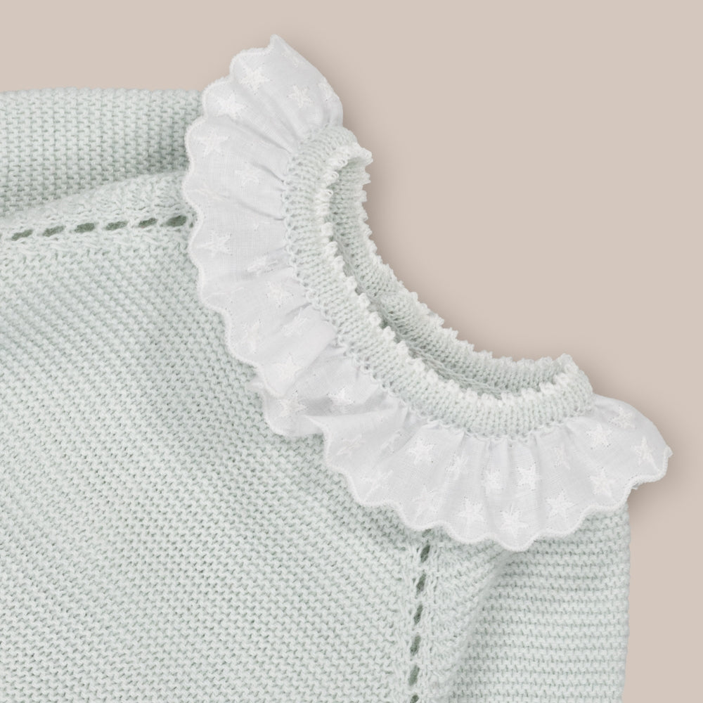 Conjunto Punto Bebé Polaina Caladito