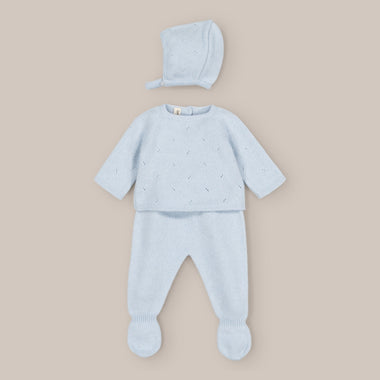 Conjunto Punto  Bebé Cashmere