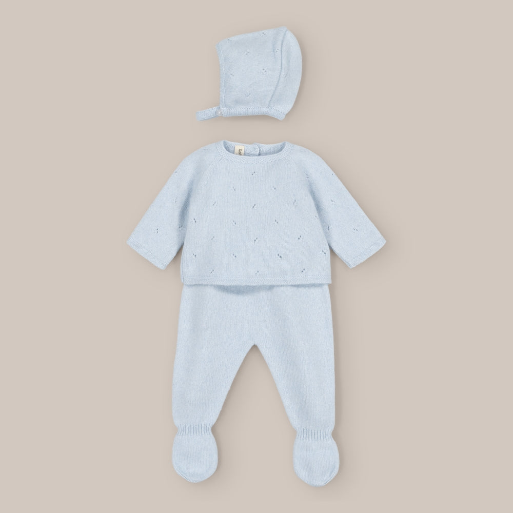 Conjunto Punto  Bebé Cashmere