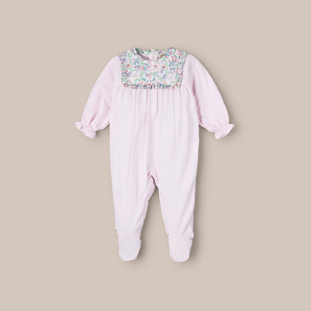 Babygrow Pijama Lilás para Bebê