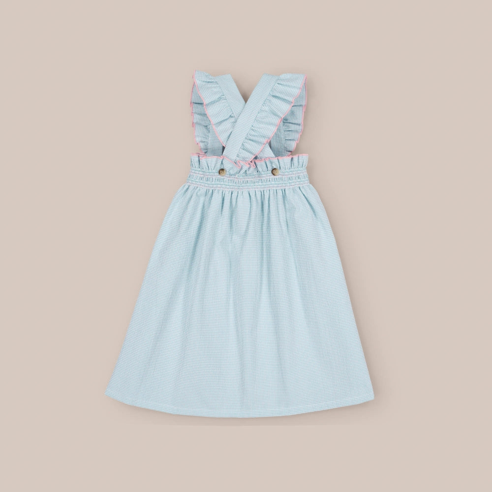 Overall dress Turquoise