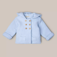 Chaqueton Bebé Orejitas Azul