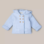 Chaqueton Bebé Orejitas Azul