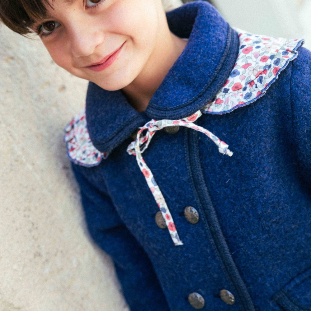 Cuello Tela Night Blue