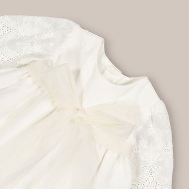 Faldon Bautizo Con Capota Algodon