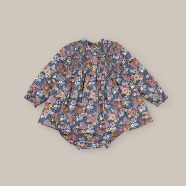 baby dress set Smock Falbala