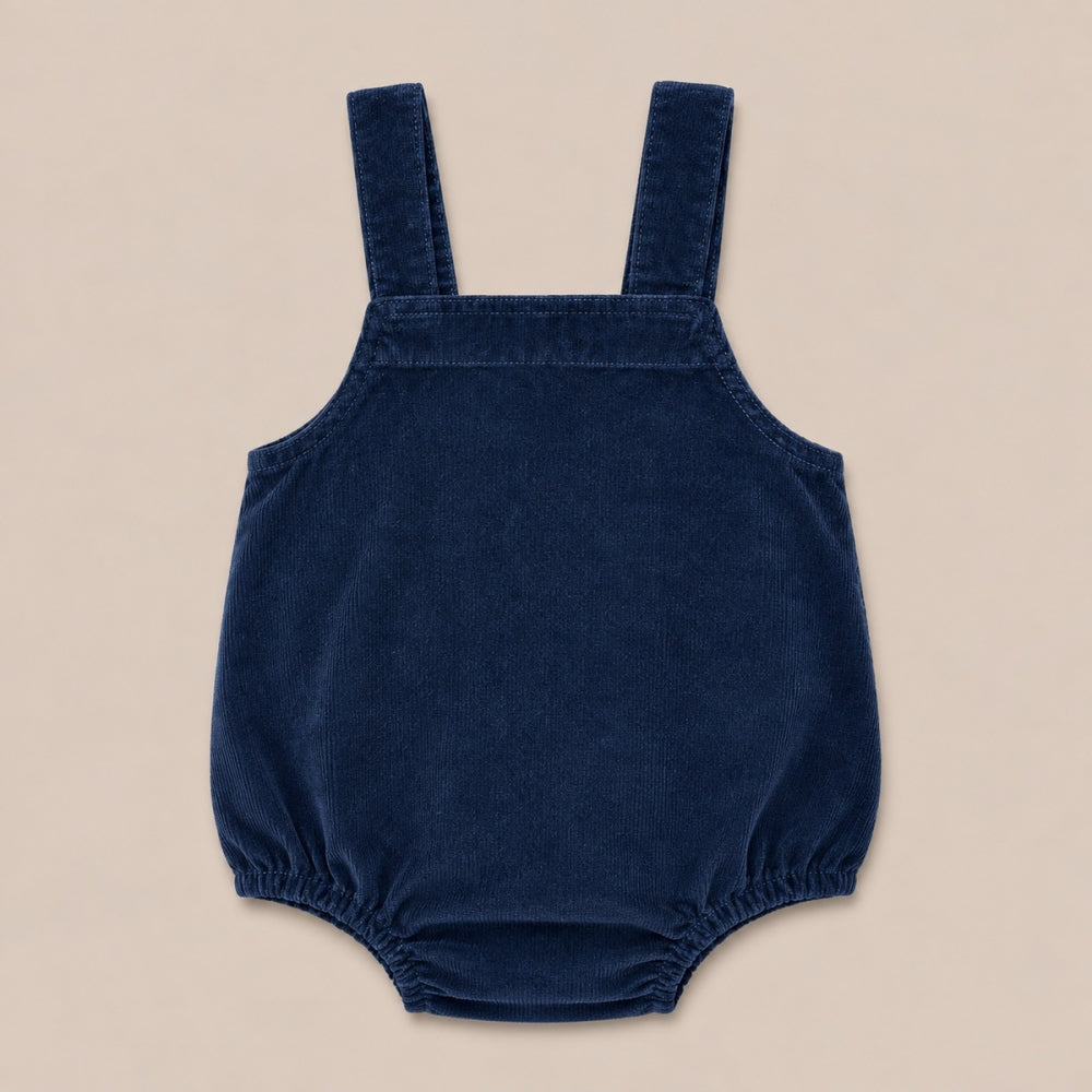 Strampler Baby-Cordgrün