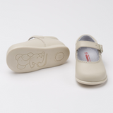 Leather Mary Janes with sole