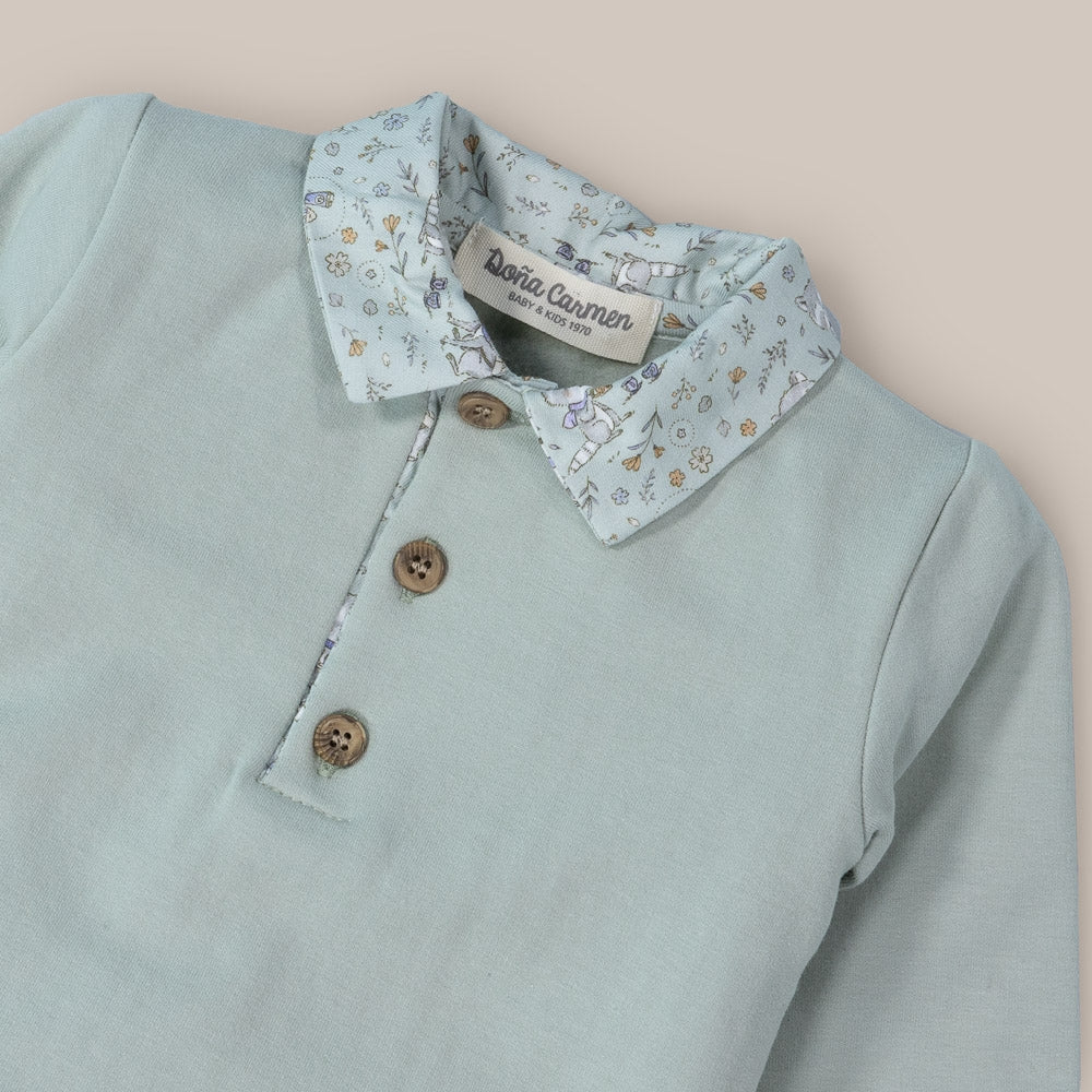 Conjunto de bebê guaxinim