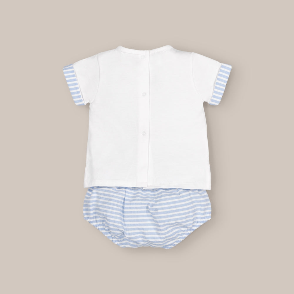 Conjunto Bebé Algodón Pedreña