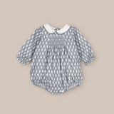 Pelele Bebé Rombo Verde