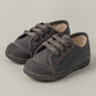 Zapatilla Cordón Gris