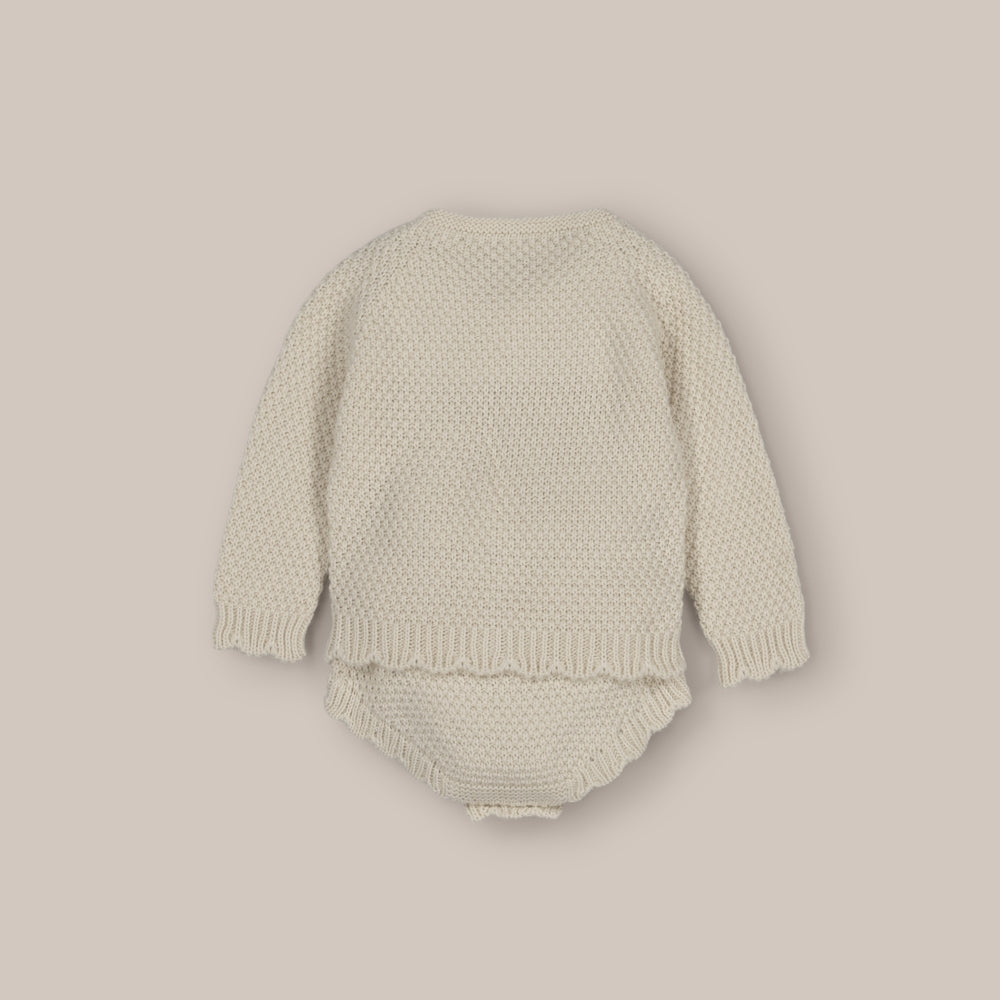 Set cardigan knit Baby Lins