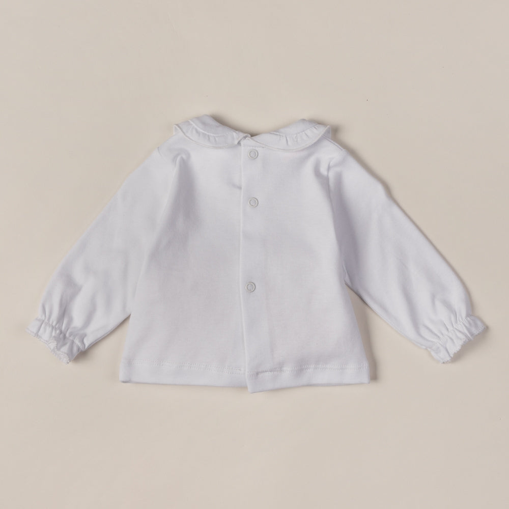 Blusa Algodón Volante