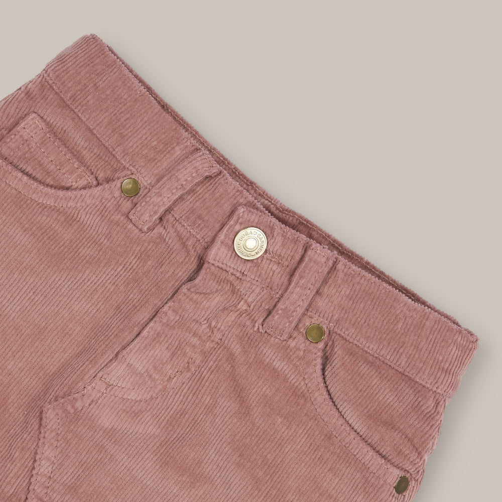 Mini Girl Corduroy Rose