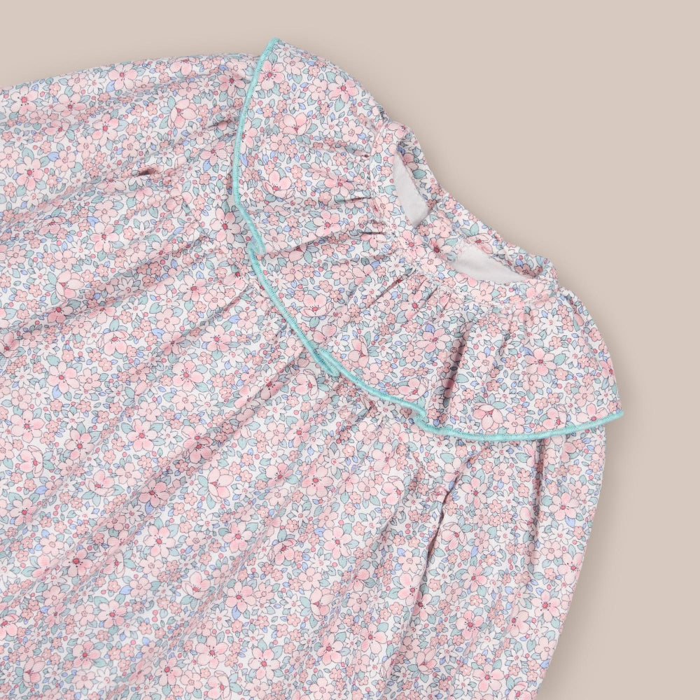 Vestido de bebê com tapa-fralda Ixora