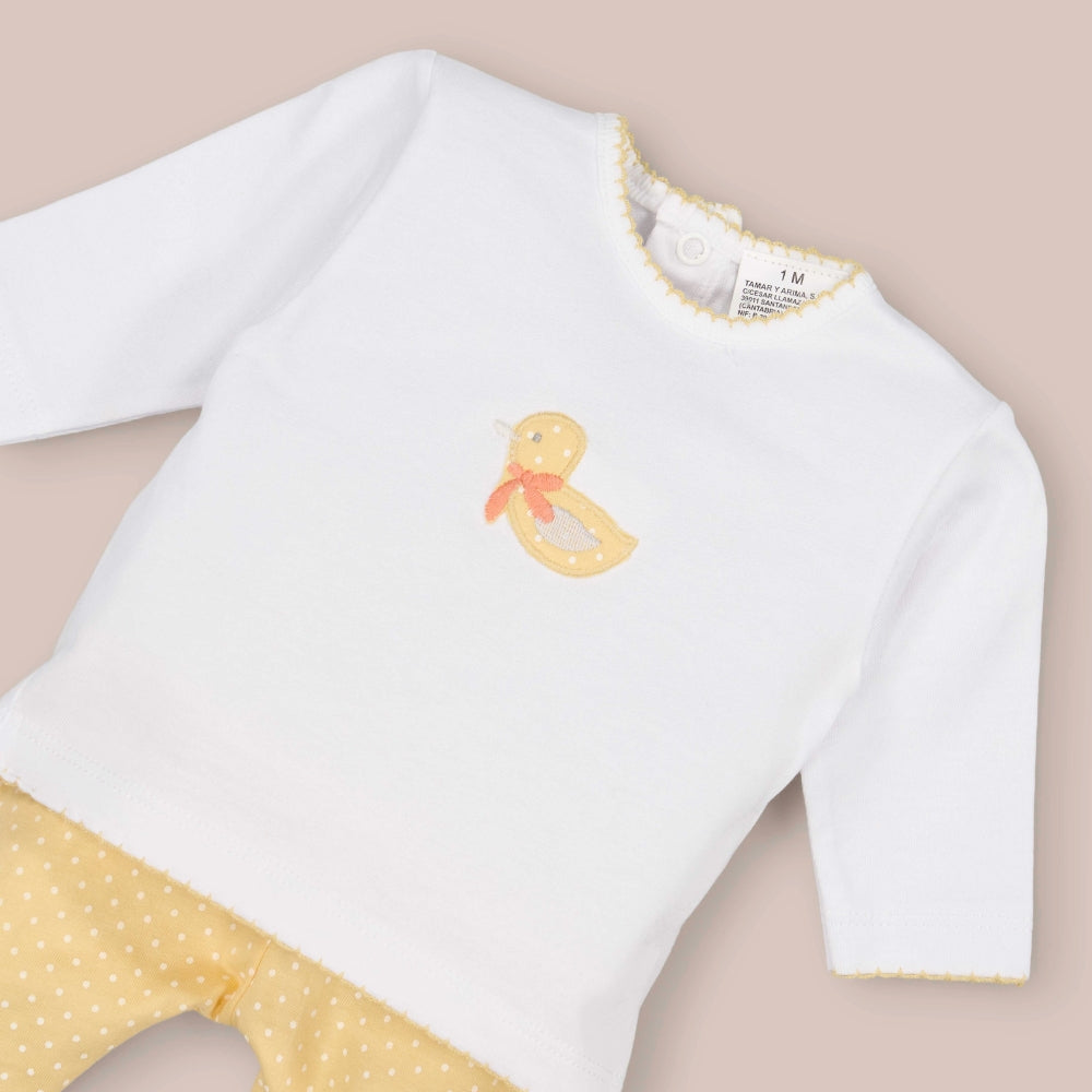 3 Piezas Algodón Cua Cua