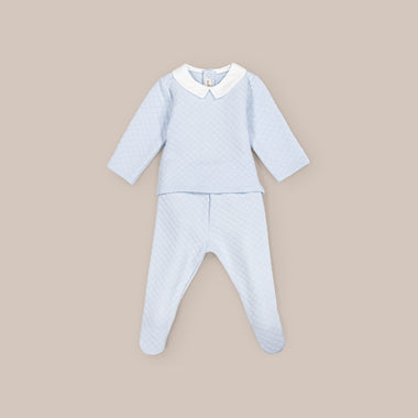 Conjunto Bebé Polaina Algodón Gofre