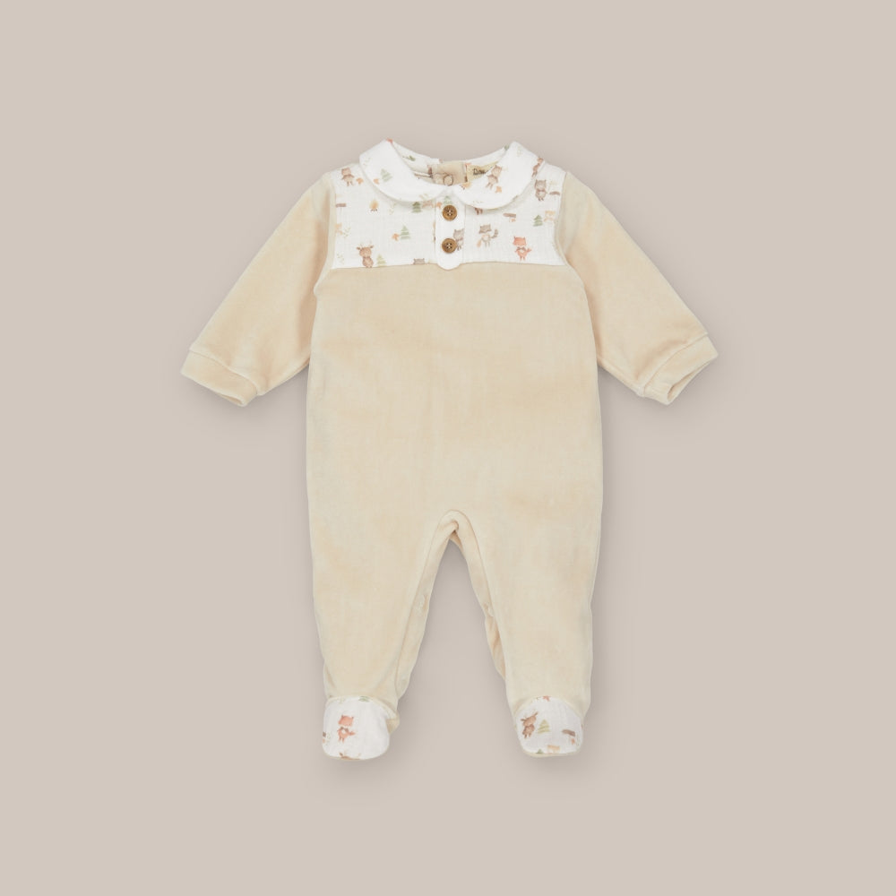 Babygrow Velvet Reindeer