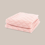 Diamond Wool Baby Shawl
