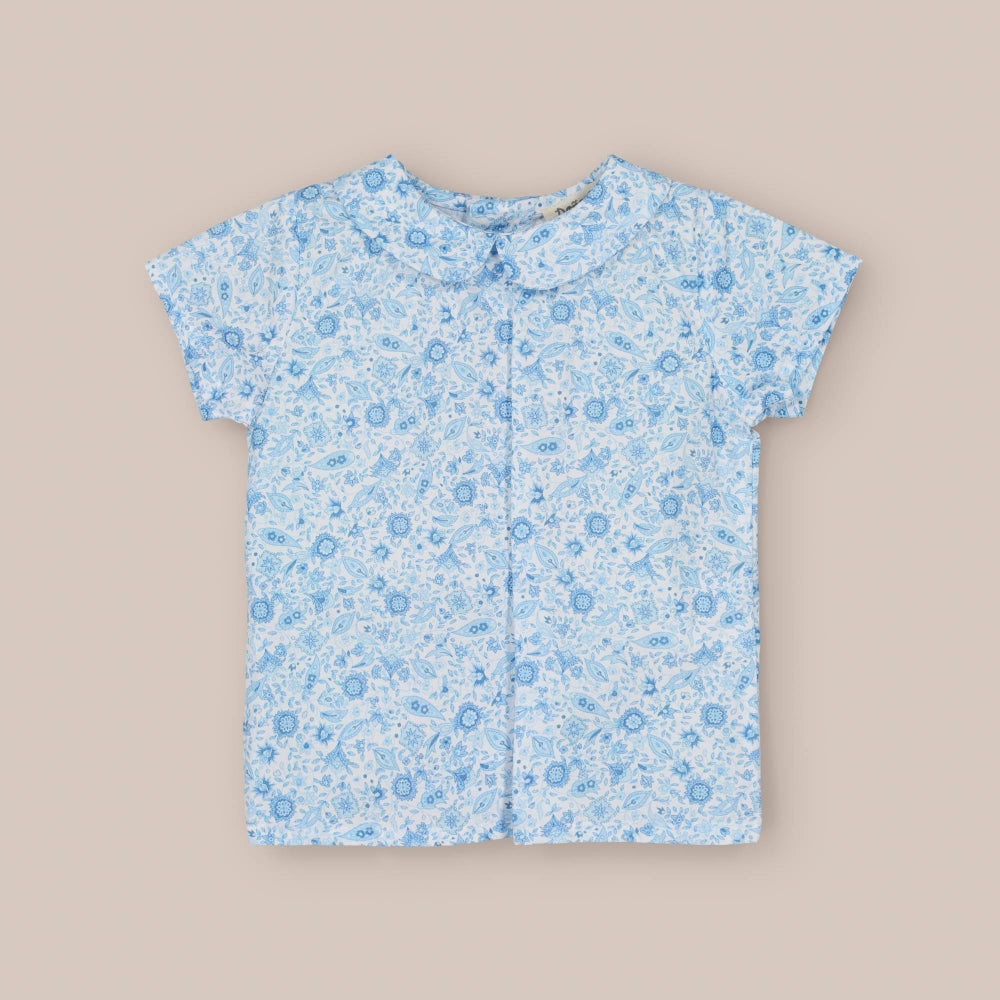 Chemise à manches courtes en cachemire pour bébé