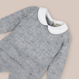 Knit Baby Set  Bread