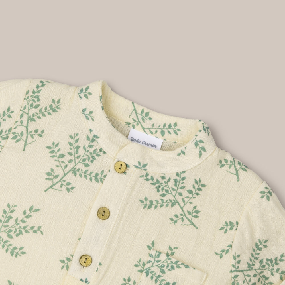 Camisa Menino Ramo Verde