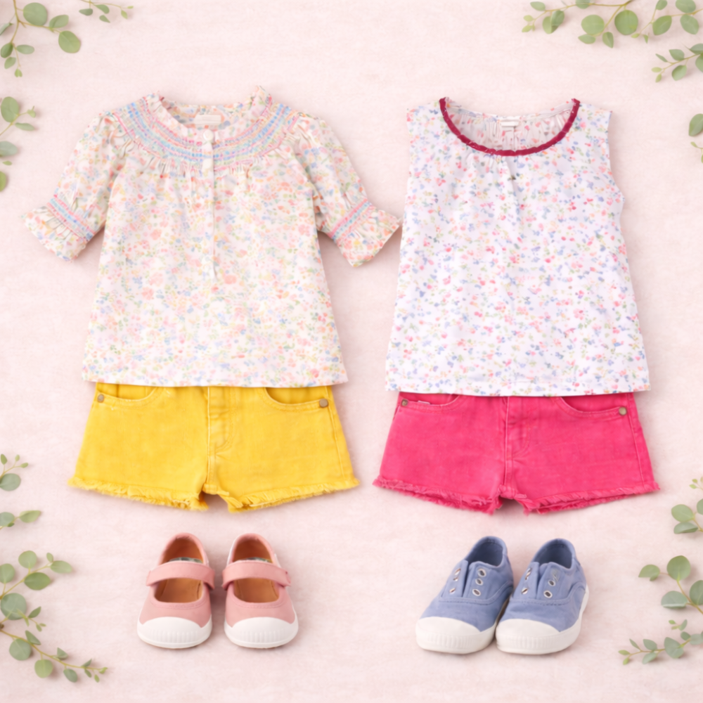 Shorts com Franja Coração