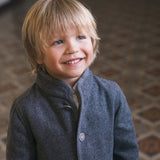 Chaqueton Austriaco Niño Cuadro Lanoso