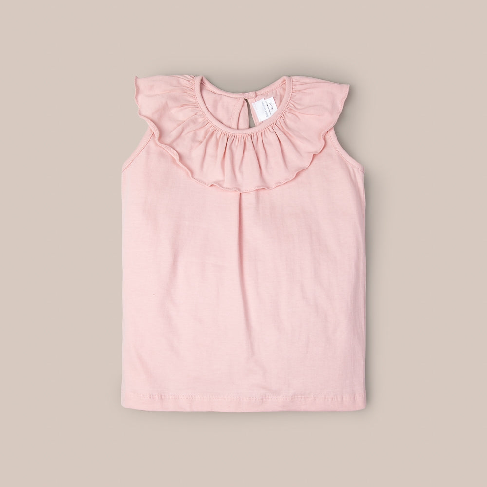 Blusa Niña Algodón Cuello